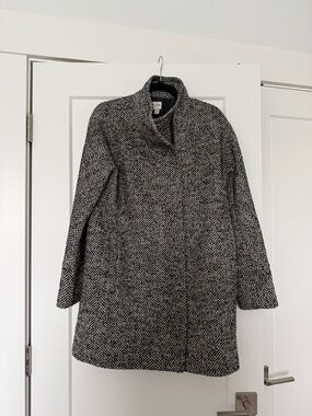 J.Crew Factory New City Coat Size 10